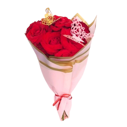 Ramo de rosas rojas