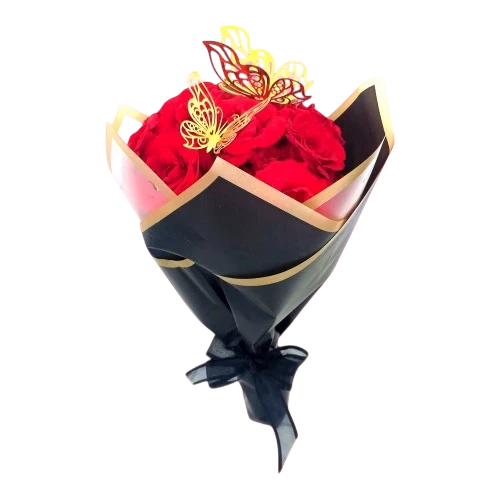 Ramo de rosas rojas