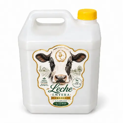 Leche de vaca pura calidad garantizada